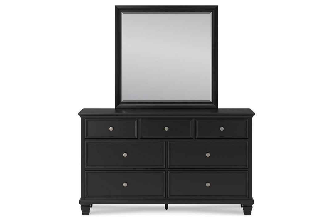 Lanolee Dresser and Mirror (B687B1)