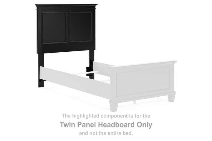 Lanolee Twin Panel Headboard (B687-53)