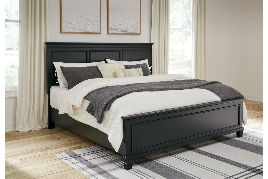 Lanolee King Panel Bed (B687B8)