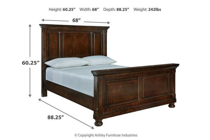 Porter Queen Panel Bed (B697B2)