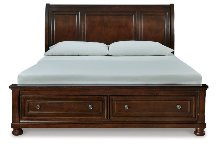 Porter King Sleigh Bed (B697B16)