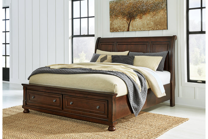 Porter King Sleigh Bed (B697B16)