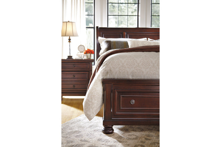 Porter King Sleigh Bed (B697B16)