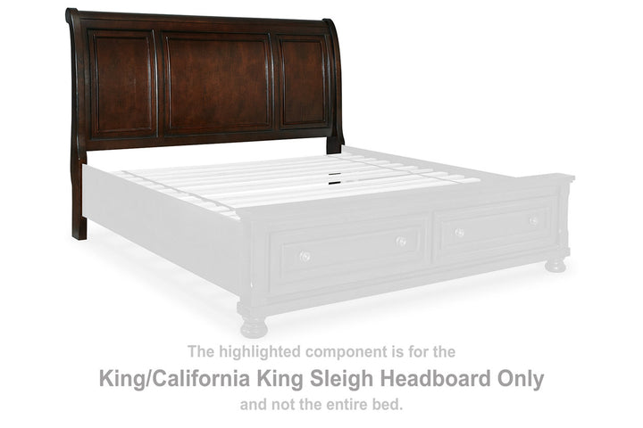 Porter King/California King Sleigh Headboard (B697-78)