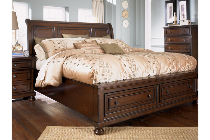 Porter King Sleigh Bed (B697B16)
