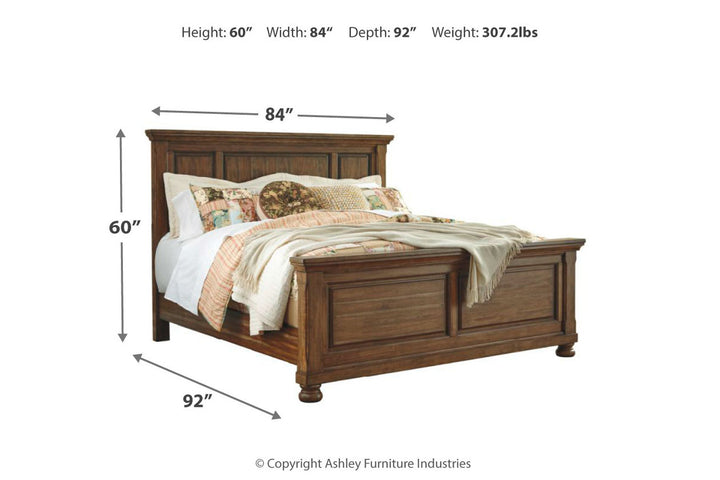 Flynnter King Panel Bed (B719B6)