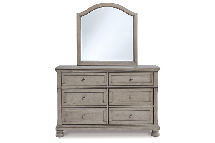 Lettner Dresser and Mirror (B733B20)