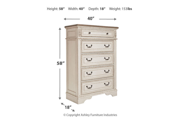 Realyn Chest of Drawers (B743-46)