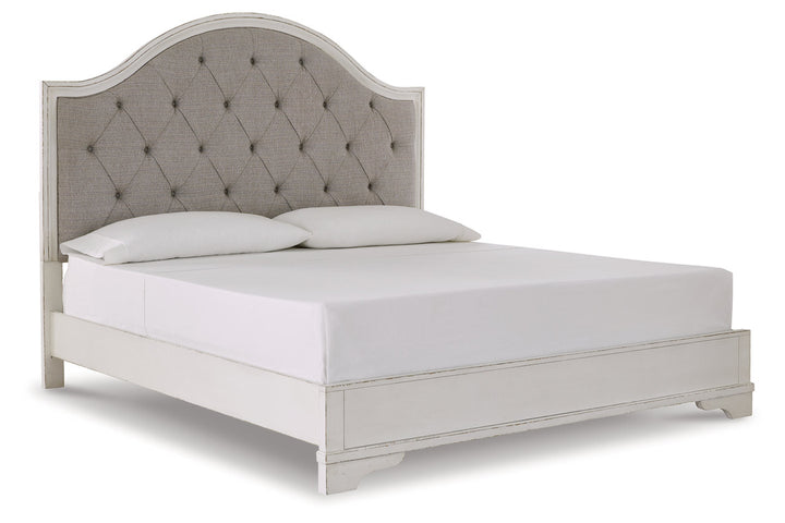 Brollyn California King Upholstered Panel Bed (B773B5)