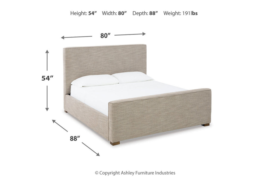 Dakmore Queen Upholstered Bed (B783B2)