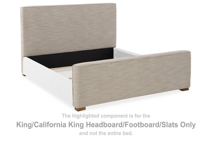 Dakmore King/California King Headboard/Footboard/Slats (B783-82)