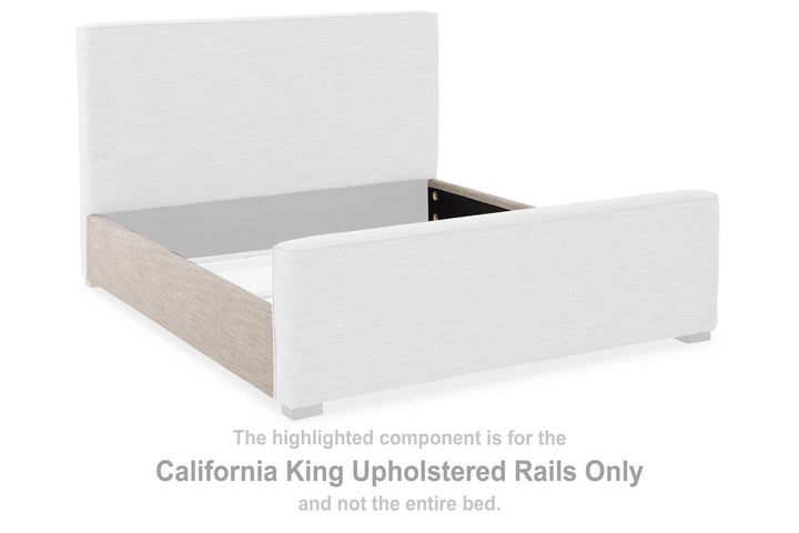 Dakmore California King Upholstered Rails (B783-94)