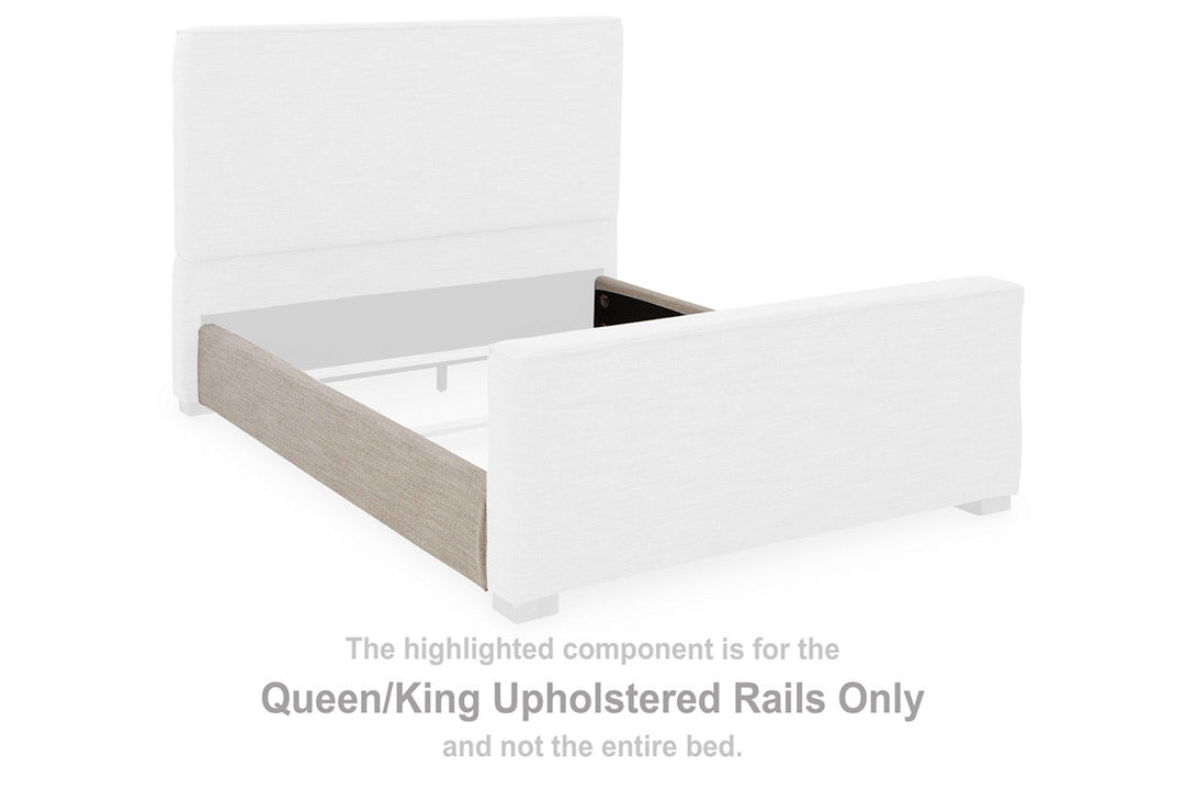 Dakmore Queen/King Upholstered Rails (B783-97)