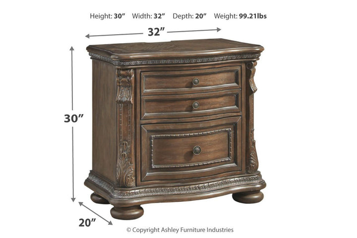 Charmond Nightstand (B803-92)