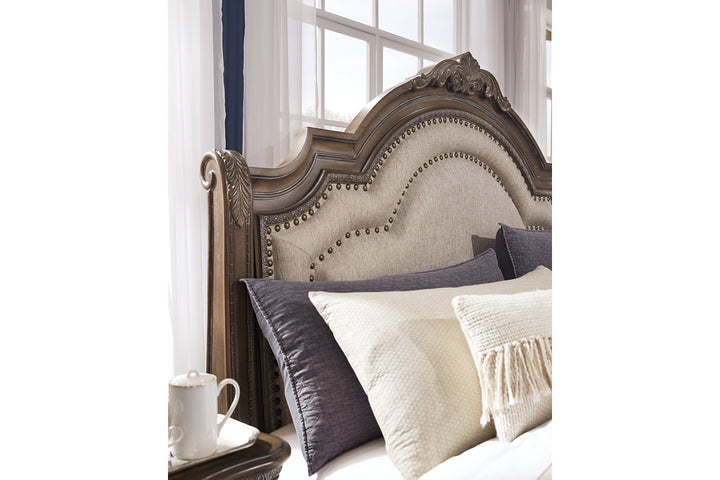 Charmond California King Upholstered Sleigh Bed (B803B5)