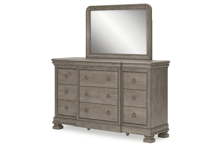 Lexorne Dresser and Mirror (B924B1)