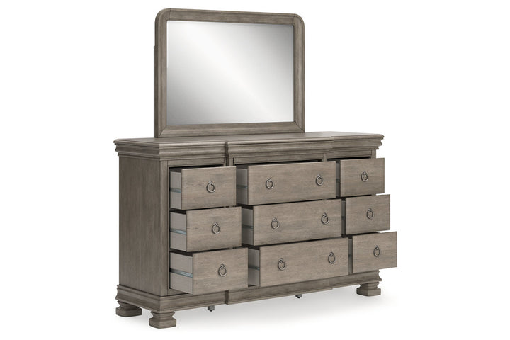 Lexorne Dresser and Mirror (B924B1)