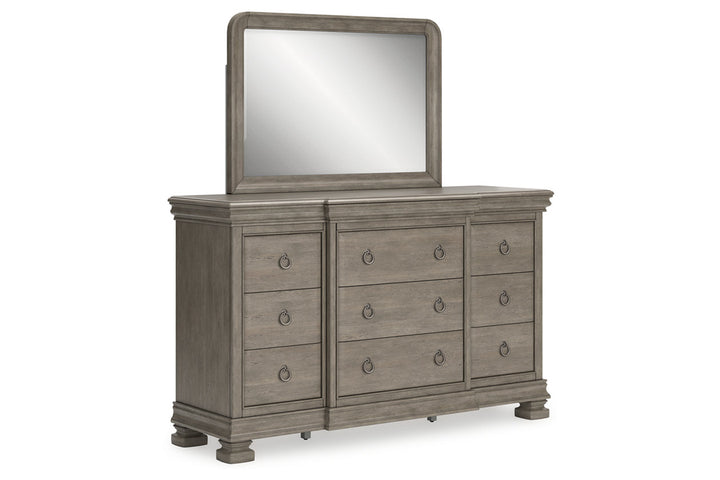 Lexorne Dresser and Mirror (B924B1)