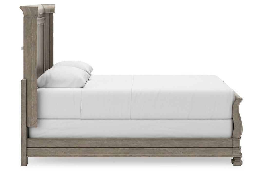 Lexorne Queen Sleigh Bed (B924B2)