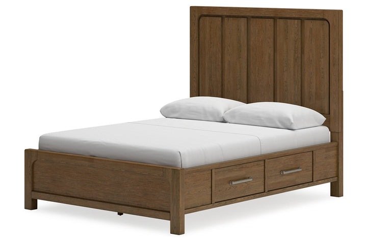 Cabalynn Queen Panel Bed with Storage (B974B4)