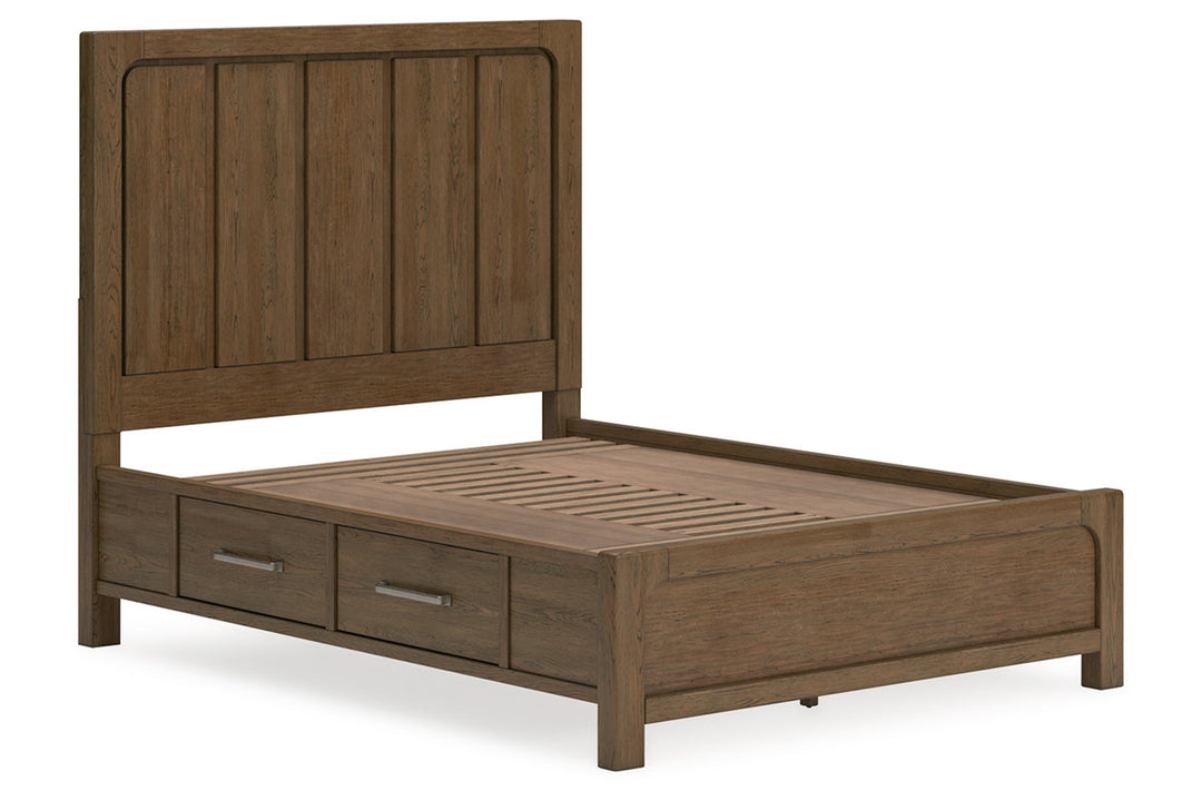 Cabalynn Queen Panel Bed with Storage (B974B4)