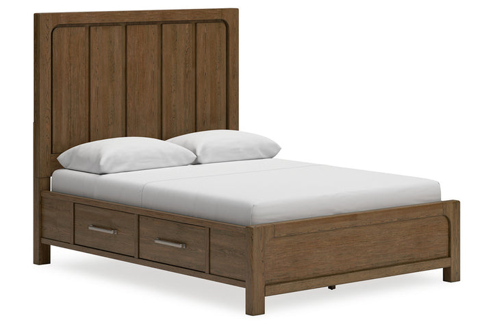 Cabalynn Queen Panel Bed with Storage (B974B4)