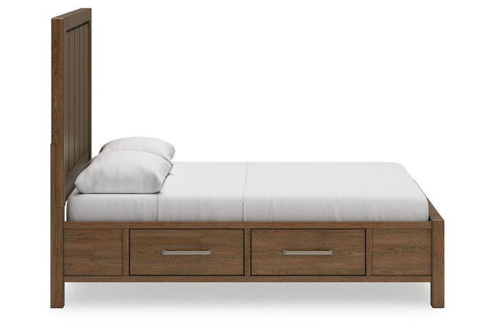 Cabalynn Queen Panel Bed with Storage (B974B4)