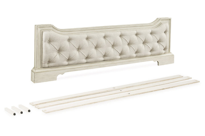 Arlendyne Queen Upholstered Panel footboard with Slats (B980-54)