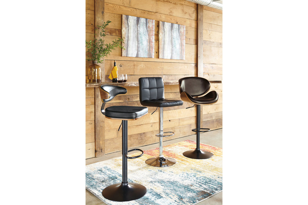 Bellatier Adjustable Height Bar Stool (D120-130)