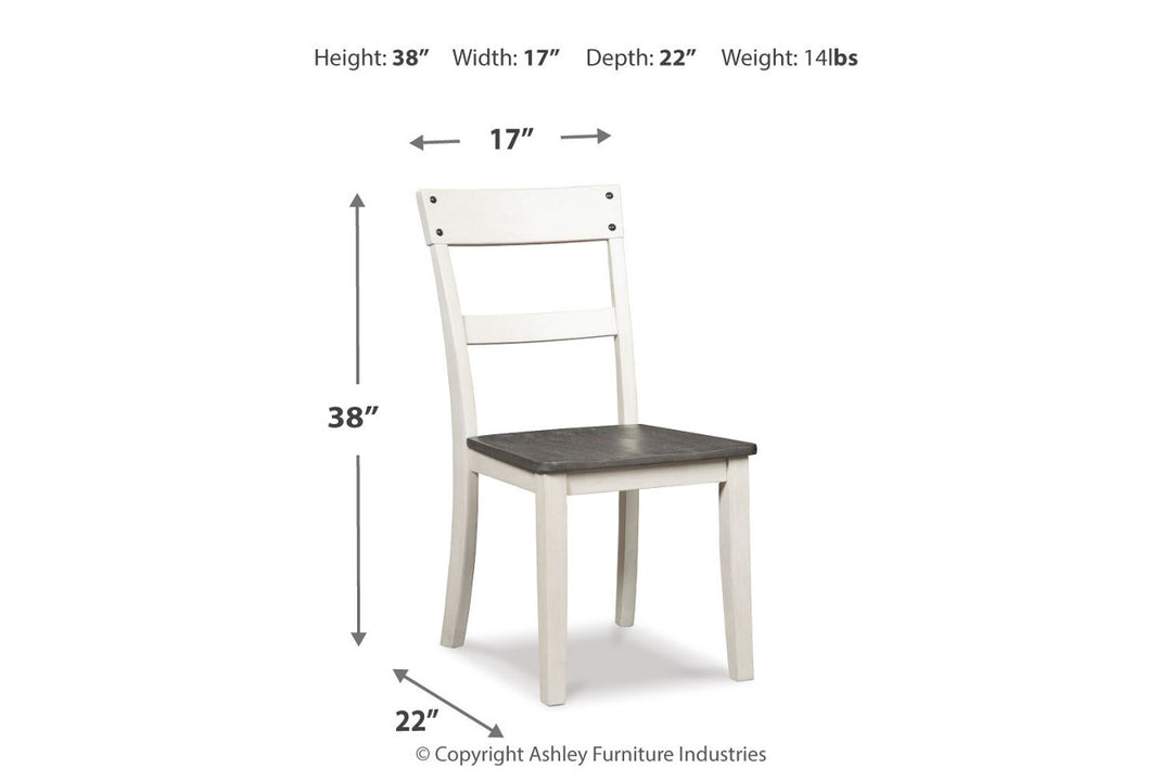 Nelling Dining Chair (D287-01)