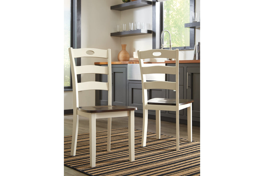 Woodanville Dining Table with 2 Chairs (D335D4)