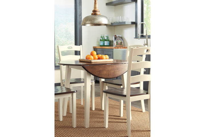 Woodanville Dining Table with 4 Chairs (D335D3)