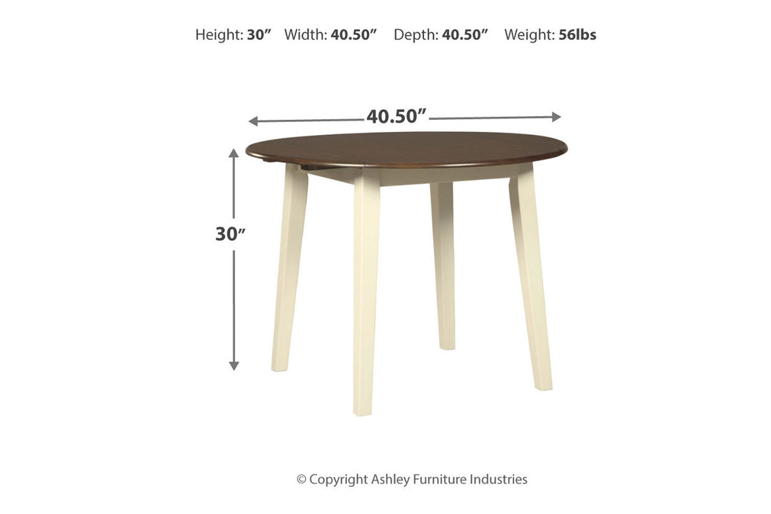 Woodanville Dining Table with 2 Chairs (D335D4)