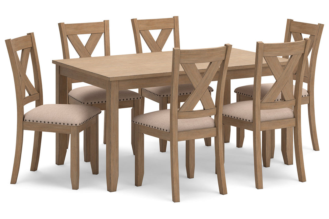 Sanbriar Dining Table and Chairs (Set of 7) (D393-425)