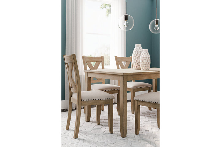 Sanbriar Dining Table and Chairs (Set of 7) (D393-425)