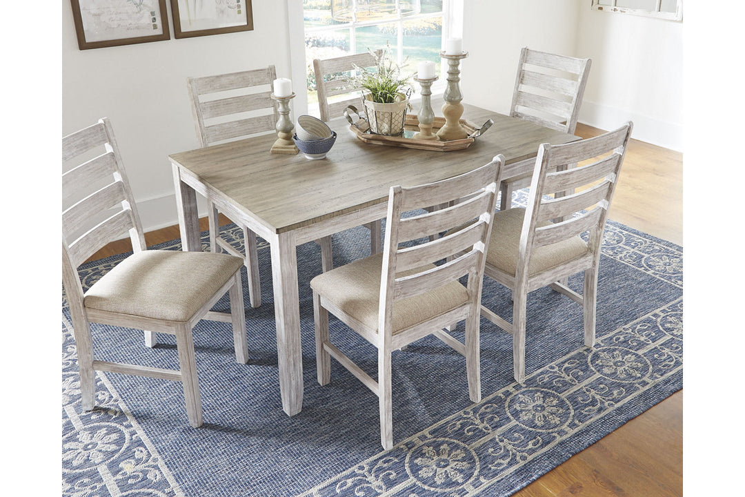 Skempton Dining Table and Chairs (Set of 7) (D394-425)