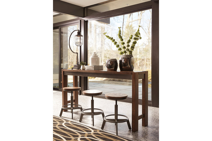 Torjin Counter Height Dining Table with 4 Barstools (D440D2)