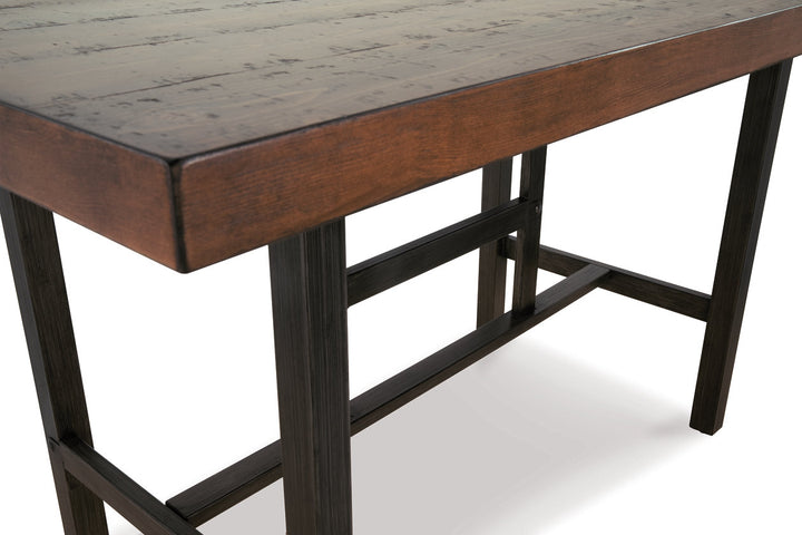 Kavara Counter Height Dining Table with 4 Barstools (D469D1)