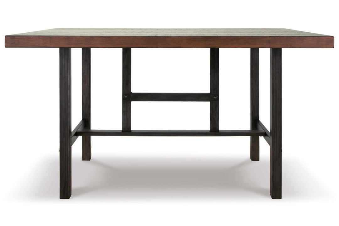 Kavara Counter Height Dining Table with 4 Barstools (D469D4)