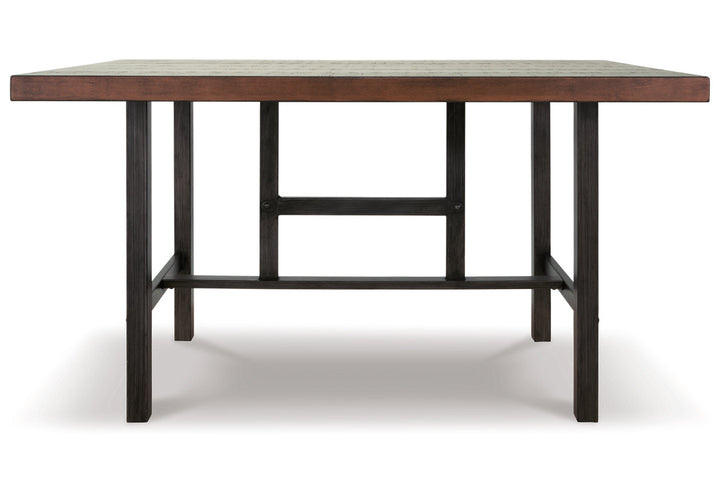 Kavara Counter Height Dining Table with 4 Barstools (D469D4)