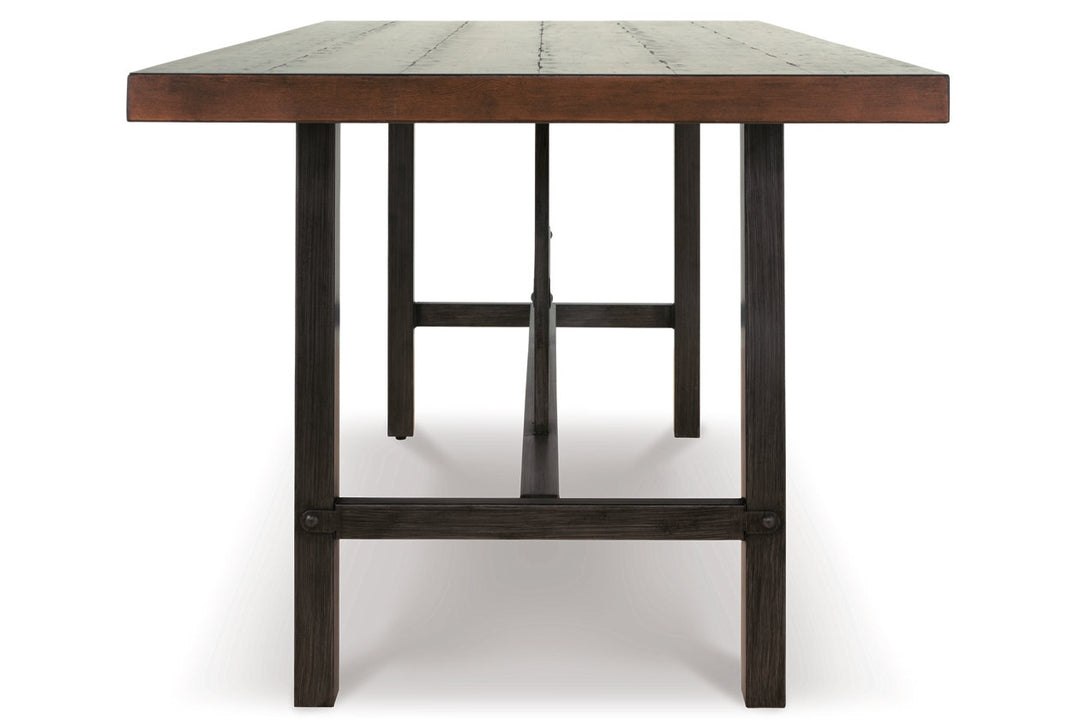 Kavara Counter Height Dining Table with 4 Barstools (D469D4)