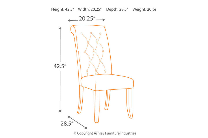 Tripton Dining Chair (D530-02)