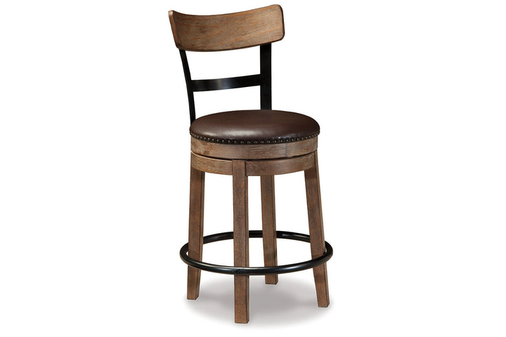 Pinnadel Counter Height Bar Stool (D542-124)