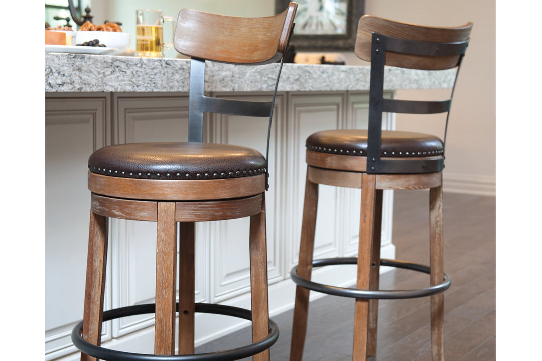 Pinnadel Bar Height Bar Stool (D542-130)