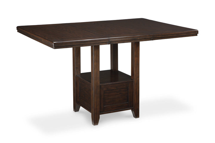 Haddigan Counter Height Dining Table with 4 Barstools (D596D5)