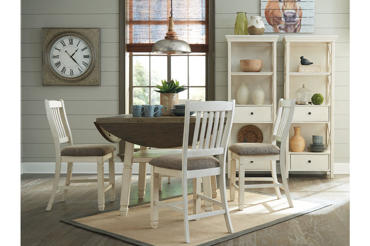 Bolanburg Counter Height Dining Table and 4 Barstools (D647D6)