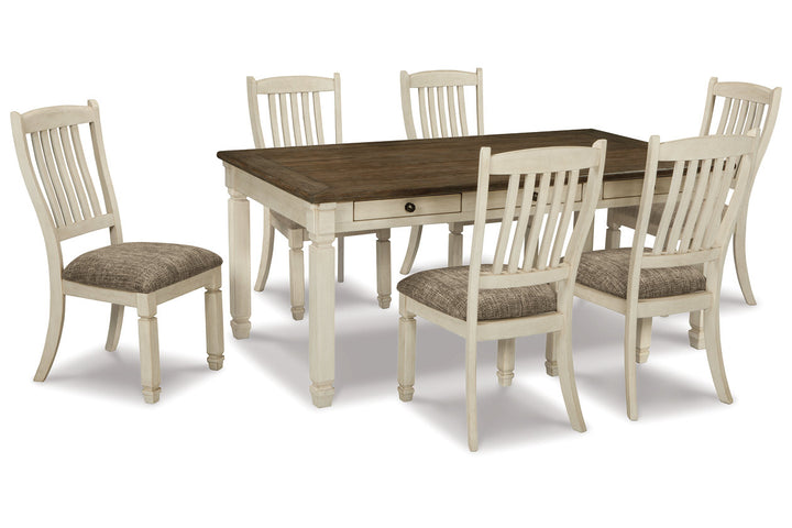 Bolanburg Dining Table with 6 Chairs (D647D8)