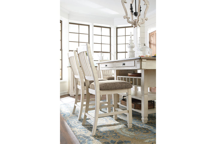 Bolanburg Counter Height Dining Table with 4 Barstools (D647D4)