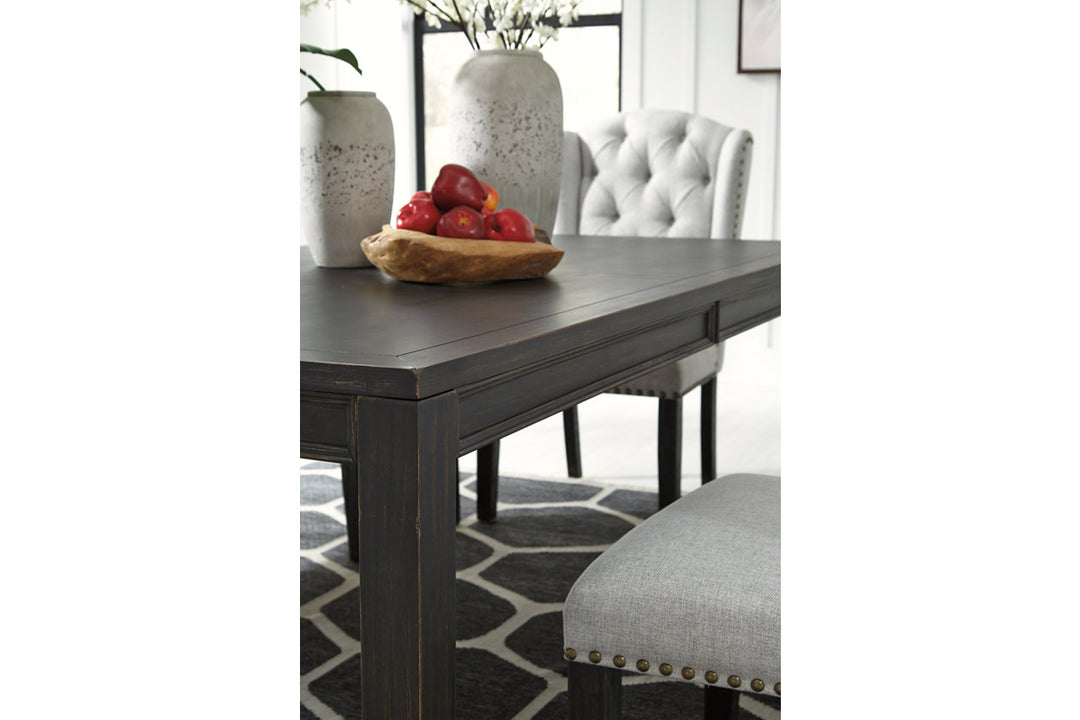 Jeanette Dining Table with 4 Chairs (D702D1)