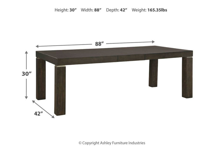 Hyndell Dining Table and 8 Chairs (D731D3)